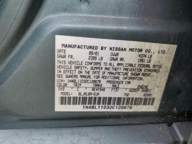 2002 Nissan Altima SE