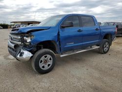 Salvage trucks for sale at San Antonio, TX auction: 2016 Toyota Tundra Crewmax SR5