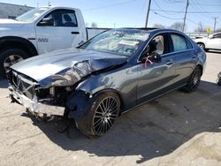 Mercedes-Benz C-Class salvage cars for sale: 2022 Mercedes-Benz C 300 4matic