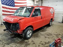 Salvage cars for sale from Copart Lyman, ME: 2013 GMC Savana G3500