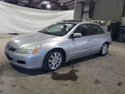Salvage cars for sale from Copart North Billerica, MA: 2006 Honda Accord EX