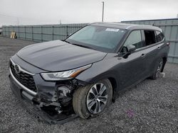 Salvage cars for sale from Copart Ottawa, ON: 2022 Toyota Highlander XLE