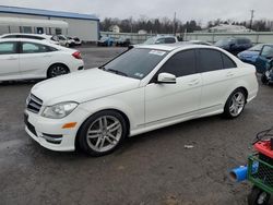 Mercedes-Benz salvage cars for sale: 2012 Mercedes-Benz C 300 4matic