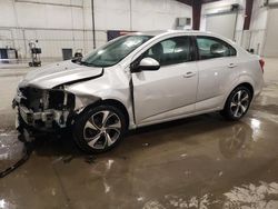 Salvage cars for sale at Avon, MN auction: 2017 Chevrolet Sonic Premier