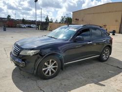 Infiniti FX35 salvage cars for sale: 2008 Infiniti FX35