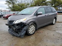 Toyota Sienna LE salvage cars for sale: 2012 Toyota Sienna LE