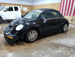 Salvage cars for sale at Kincheloe, MI auction: 2008 Volkswagen New Beetle Convertible SE