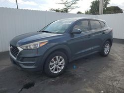 Salvage cars for sale at Miami, FL auction: 2019 Hyundai Tucson SE