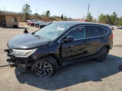 Salvage cars for sale at Gaston, SC auction: 2016 Honda CR-V SE