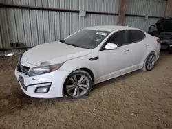 Salvage cars for sale at Houston, TX auction: 2014 KIA Optima LX