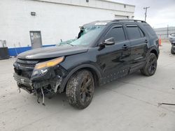 Salvage cars for sale from Copart Farr West, UT: 2015 Ford Explorer Sport