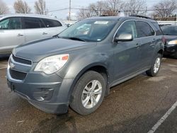 Salvage cars for sale from Copart Moraine, OH: 2012 Chevrolet Equinox LT