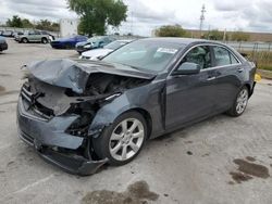 Salvage cars for sale at Orlando, FL auction: 2013 Cadillac ATS