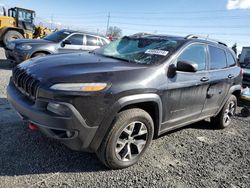 Jeep Cherokee salvage cars for sale: 2015 Jeep Cherokee Trailhawk