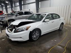 Honda salvage cars for sale: 2012 Honda Accord EXL