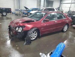 Salvage cars for sale from Copart Ham Lake, MN: 2004 Honda Accord EX