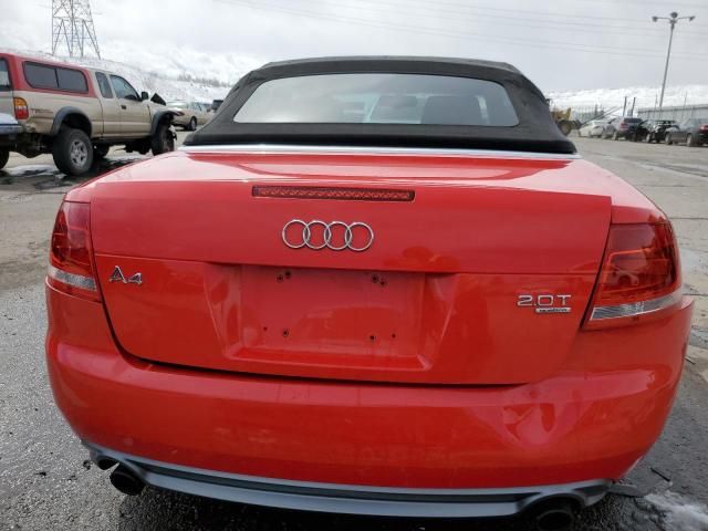 2007 Audi A4 S-LINE 2.0T Cabriolet Quattro