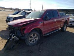 Salvage trucks for sale at Colorado Springs, CO auction: 2015 Ford F150 Super Cab