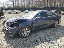 Salvage cars for sale at Waldorf, MD auction: 2017 Chevrolet Malibu LT