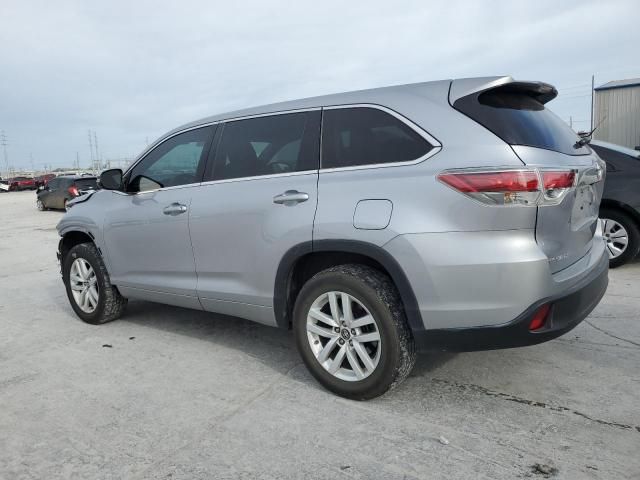 2016 Toyota Highlander LE