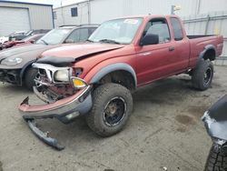 Salvage cars for sale from Copart Vallejo, CA: 2001 Toyota Tacoma Xtracab