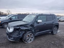 Jeep salvage cars for sale: 2017 Jeep Renegade Limited