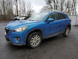 Salvage cars for sale at Portland, OR auction: 2014 Mazda CX-5 Touring