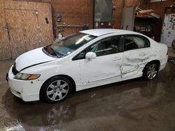 Honda salvage cars for sale: 2009 Honda Civic LX