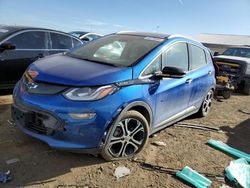 Salvage cars for sale at Brighton, CO auction: 2017 Chevrolet Bolt EV Premier