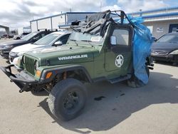 Jeep Wrangler salvage cars for sale: 1997 Jeep Wrangler / TJ SE