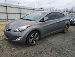 Salvage cars for sale at Lumberton, NC auction: 2012 Hyundai Elantra GLS