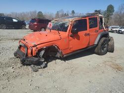 Salvage cars for sale at Mebane, NC auction: 2015 Jeep Wrangler Unlimited Sport