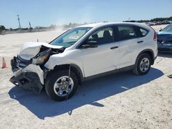 Salvage cars for sale from Copart Arcadia, FL: 2013 Honda CR-V LX