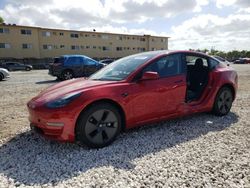 Vehiculos salvage en venta de Copart Opa Locka, FL: 2023 Tesla Model 3