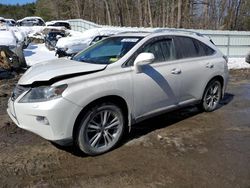 Salvage cars for sale at Center Rutland, VT auction: 2015 Lexus RX 350 Base