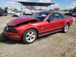 Salvage cars for sale at San Diego, CA auction: 2008 Ford Mustang