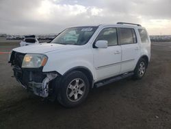 Honda Pilot Touring salvage cars for sale: 2010 Honda Pilot Touring