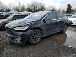 Salvage cars for sale from Copart Portland, OR: 2018 Tesla Model X