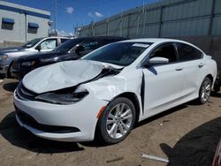 Vehiculos salvage en venta de Copart Albuquerque, NM: 2016 Chrysler 200 LX