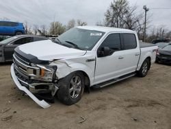 Salvage cars for sale at Baltimore, MD auction: 2018 Ford F150 Supercrew