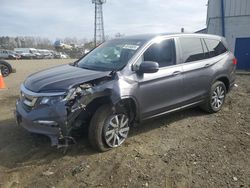 Honda Pilot EX salvage cars for sale: 2021 Honda Pilot EX