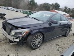 Salvage cars for sale from Copart Mendon, MA: 2016 Mercedes-Benz CLA 250