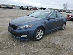 Salvage cars for sale at Kansas City, KS auction: 2015 KIA Optima LX