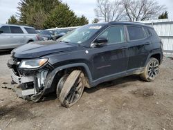 Salvage cars for sale from Copart Finksburg, MD: 2018 Jeep Compass Limited