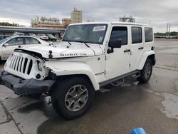 Salvage cars for sale at New Orleans, LA auction: 2017 Jeep Wrangler Unlimited Rubicon