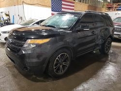 Salvage cars for sale at Anchorage, AK auction: 2015 Ford Explorer Sport