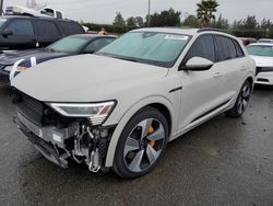 Salvage cars for sale at San Martin, CA auction: 2022 Audi E-TRON Premium Plus