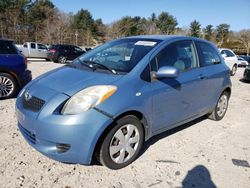 Vehiculos salvage en venta de Copart Mendon, MA: 2007 Toyota Yaris