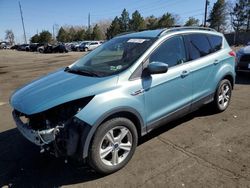 Ford Escape salvage cars for sale: 2013 Ford Escape SE