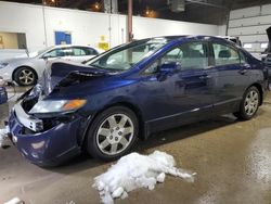 Salvage cars for sale from Copart Blaine, MN: 2008 Honda Civic LX